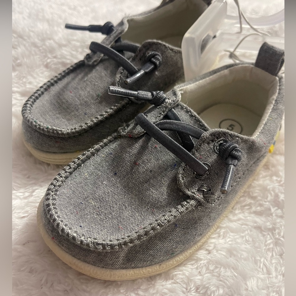 Toddler Boys Gray Bobby Slip On Sneaker Shoes - Cat & Jack